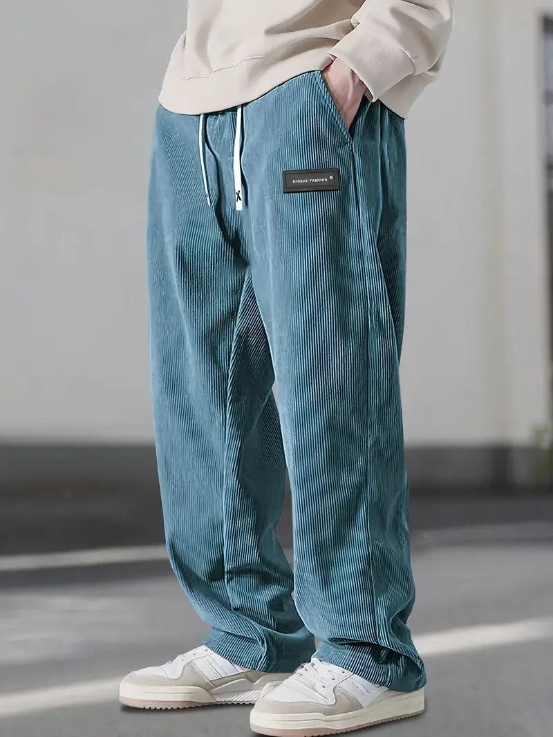 Marcus | Men’s Corduroy Cargo Trousers