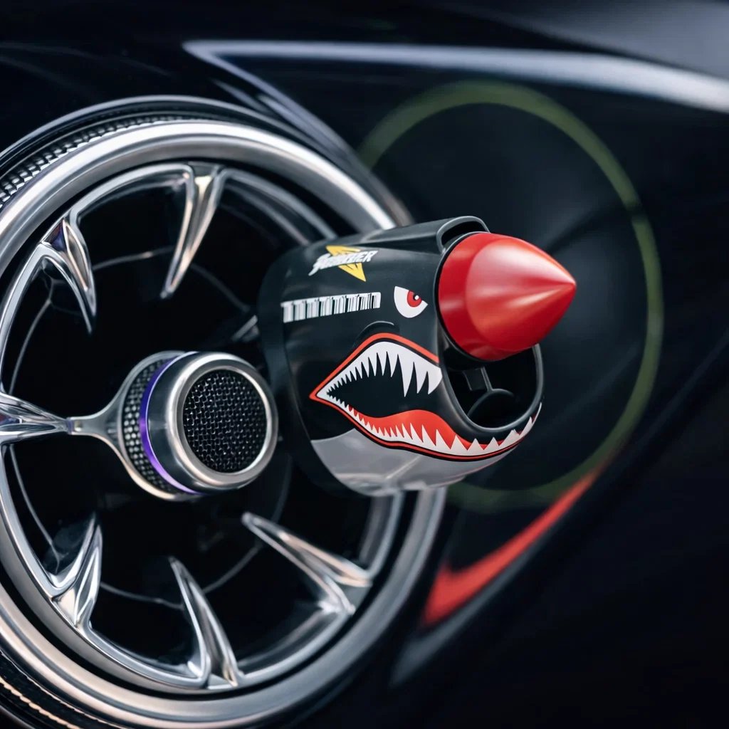 P-40 Warhawk Alloy Creative Propeller Car Decor