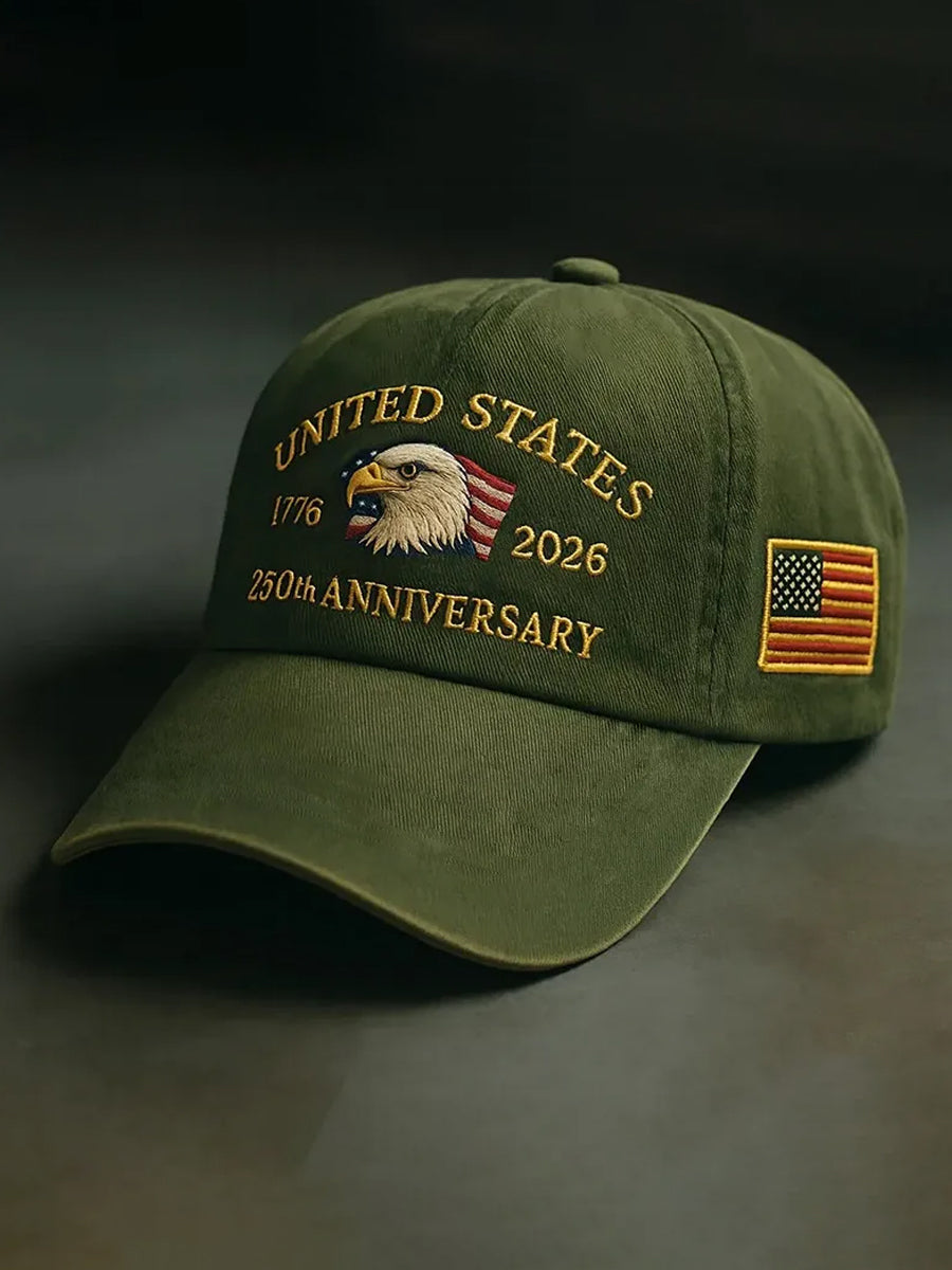 Unisex 250th Anniversary Embroidered Hat