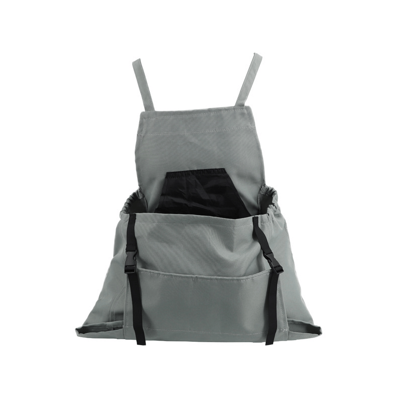 Cross Back Gardening Apron With Deep Kangaroo Release Pockets