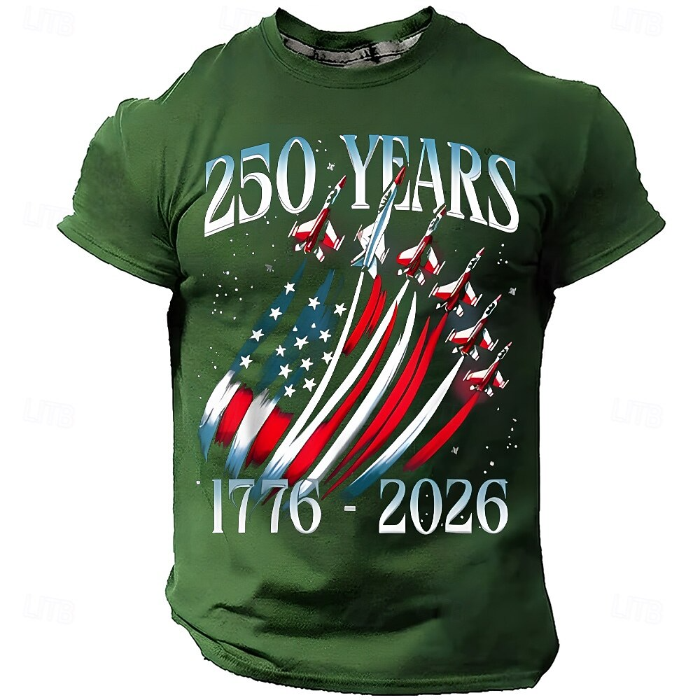 US 250 Years Anniversary T-Shirt, 1776–2026 USA Patriotic Tee, Independence Day Shirt,  Patriotic Gift For Veterans