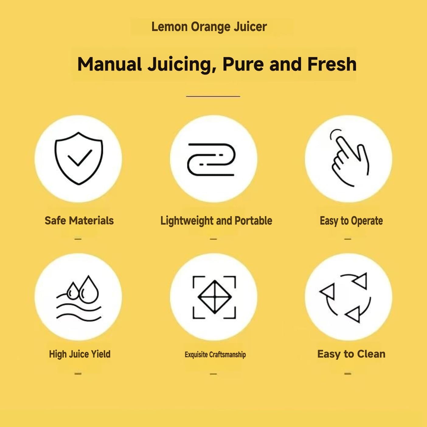 2026 Нова сокостискачка за лимони с винтова капачка 🍋✨