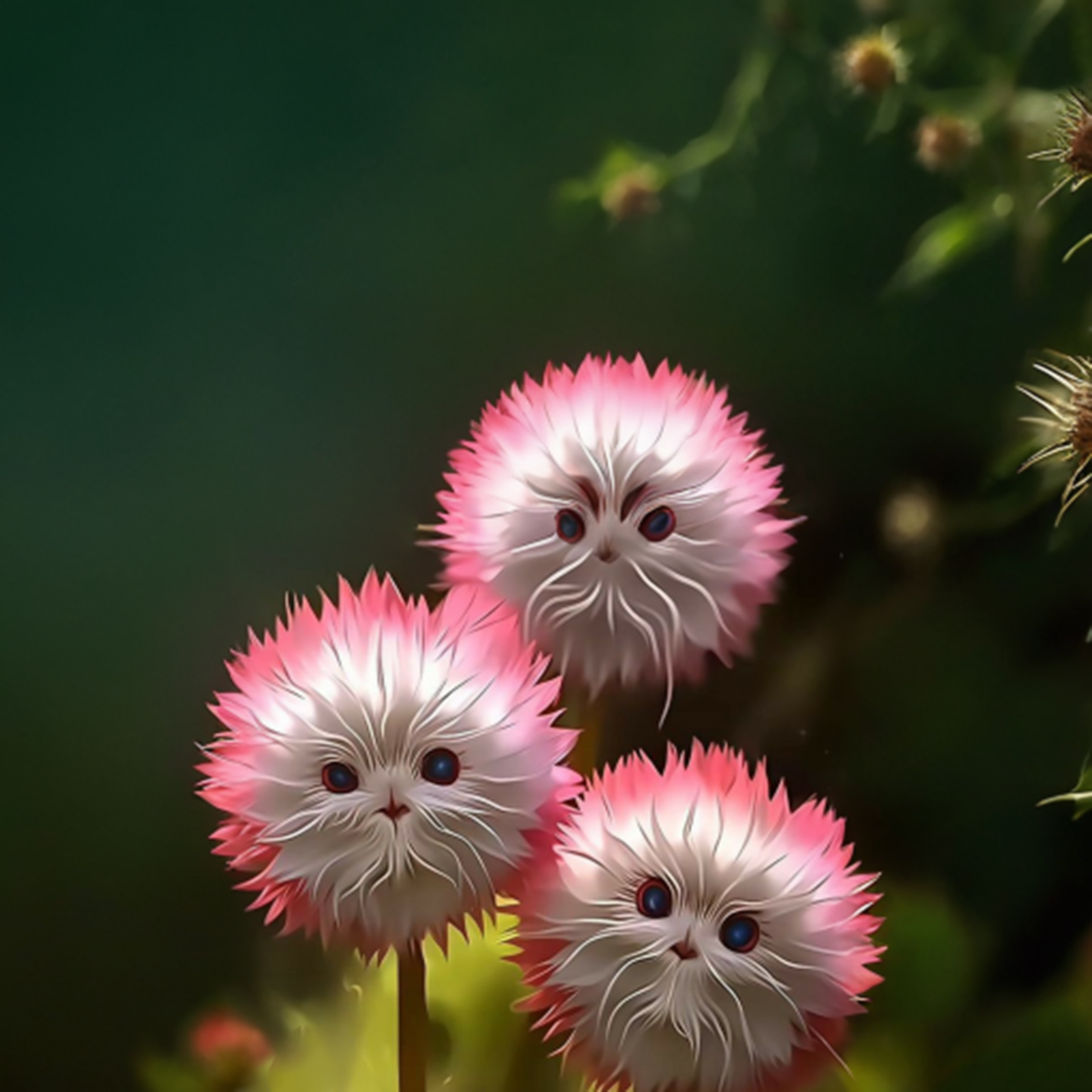 2025 Нови 🔥Семена за цвете с червено котешко лице