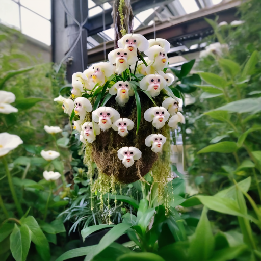 🐵Семена от орхидея „Маймунско лице“