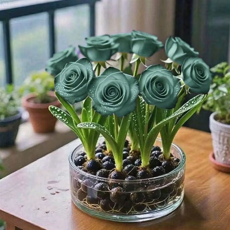 ✨ НОВО за 2026 г. 🌱 Редки семена за хидропонно отглеждане на двойноцветни рози🌹