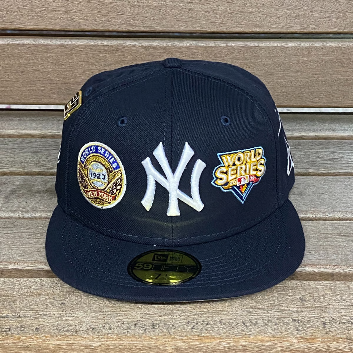 NEW ERA NEW YORK YANKEES 59FIFTY HISTORIC CHAMPS EMBROIDERED CASUAL BASEBALL CAP-Thesouthcaps