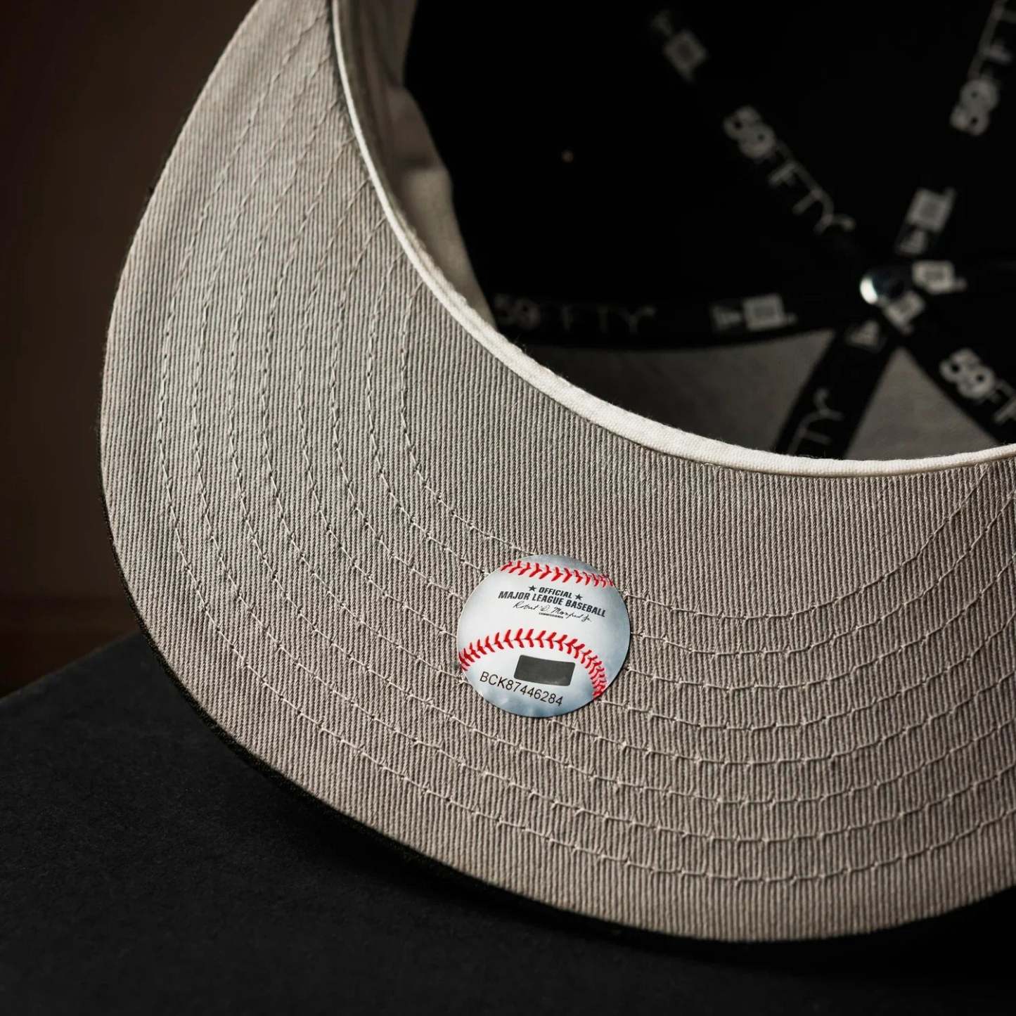 NEW YORK METS MLB BLACK GRAY UV / NEW ERA 59FIFTY FITTED CAP THE SOUTH CAP-Thesouthcaps