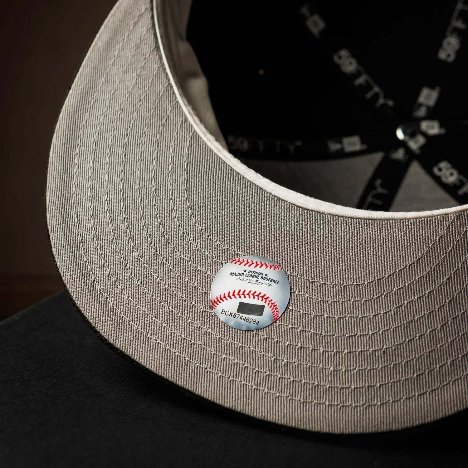 NEW YORK METS MLB BLACK GRAY UV / NEW ERA 59FIFTY FITTED CAP THE SOUTH CAP-Thesouthcaps