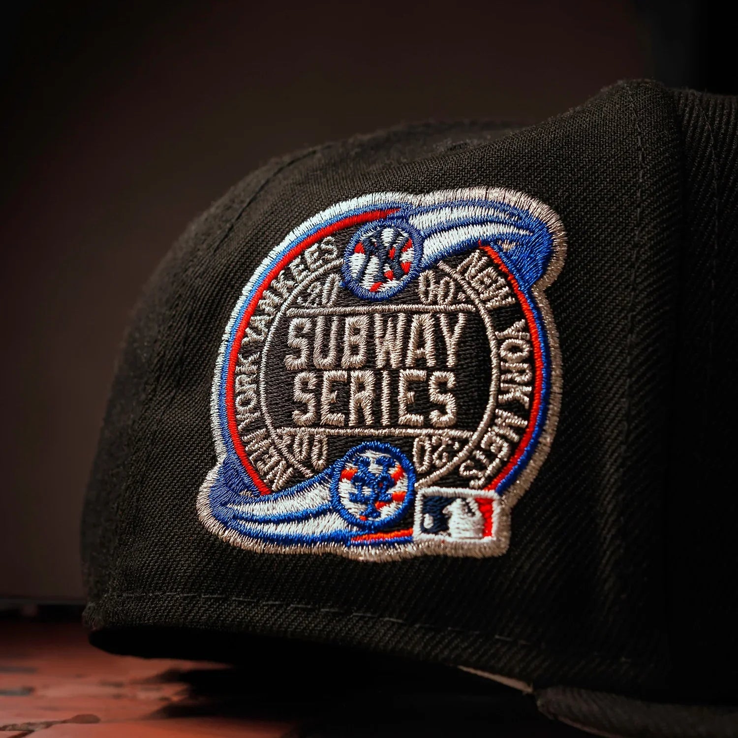 NEW YORK METS MLB BLACK GRAY UV / NEW ERA 59FIFTY FITTED CAP THE SOUTH CAP-Thesouthcaps