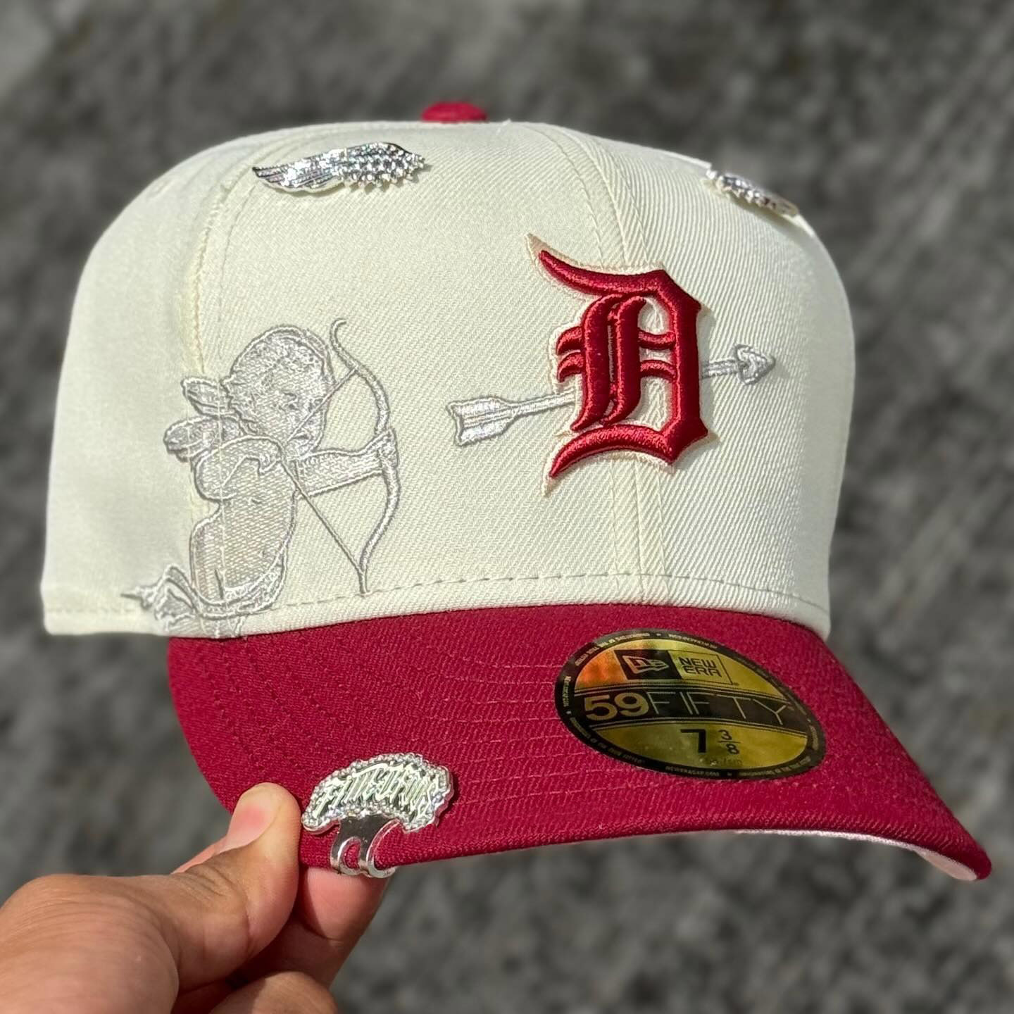 NEW ERA DETROIT TIGERS CHERUB EMBROIDERED CASUAL BASEBALL CAP-Thesouthcaps