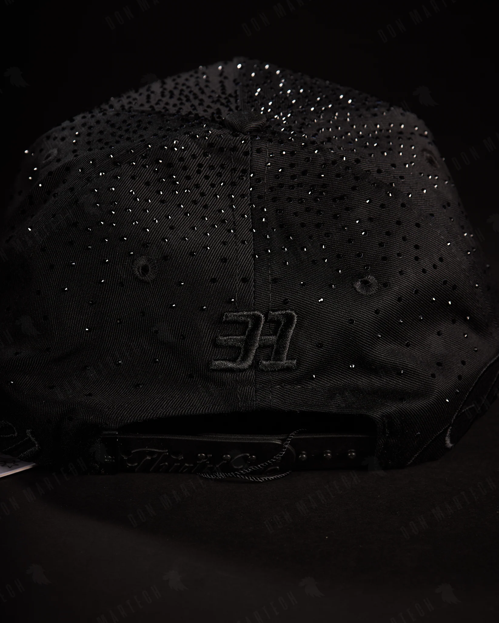 NEW ERA X DANDY HATS  "31 Forever" Total Black  UV FITTED CAP THE SOUTH CAP-Thesouthcaps