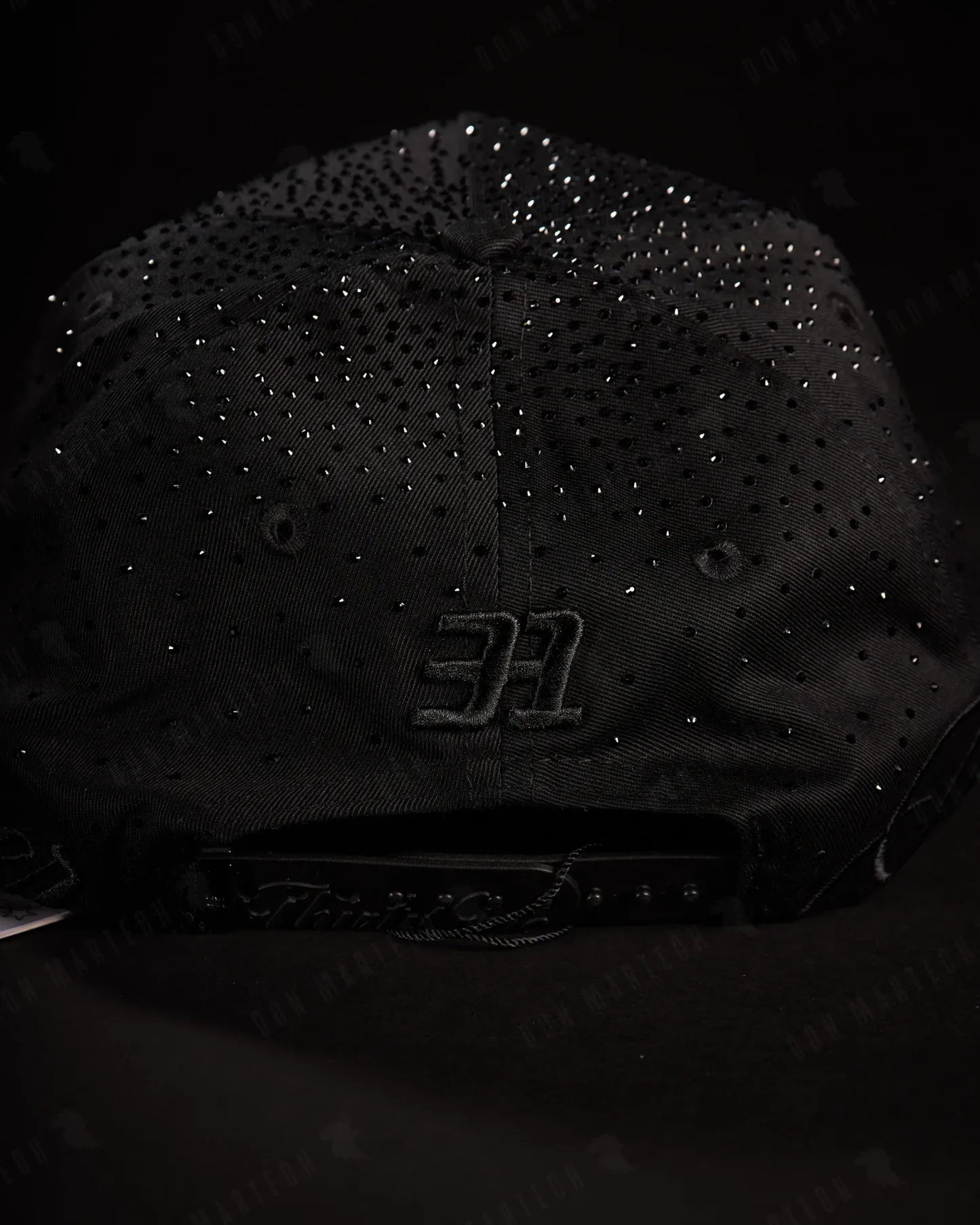 NEW ERA X DANDY HATS  "31 Forever" Total Black  UV FITTED CAP THE SOUTH CAP-Thesouthcaps