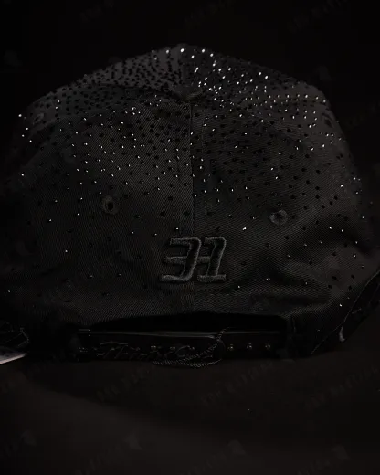 NEW ERA X DANDY HATS  "31 Forever" Total Black  UV FITTED CAP THE SOUTH CAP-Thesouthcaps
