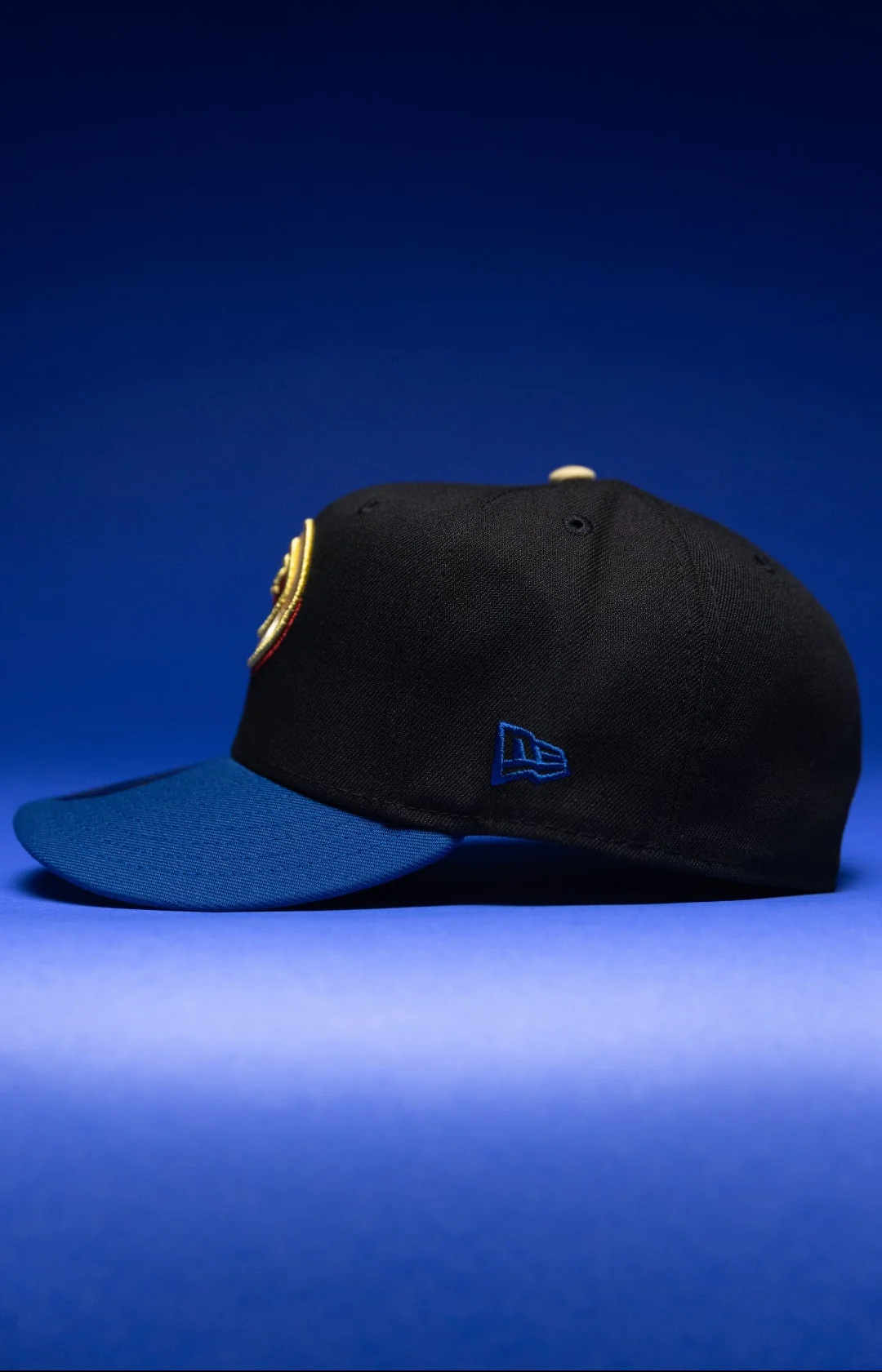 NEW ERA EXCLUSIVE 59FIFTY BLACK/NAVY ARIZONA DIAMONDBACKS W/ 1998 INAUGURAL SEASON SIDE PATCH THE SOUTH CAP