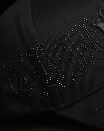 NEW ERA X DANDY HATS"NY Black Crystals" UV FITTED CAP THE SOUTH CAP-Thesouthcaps
