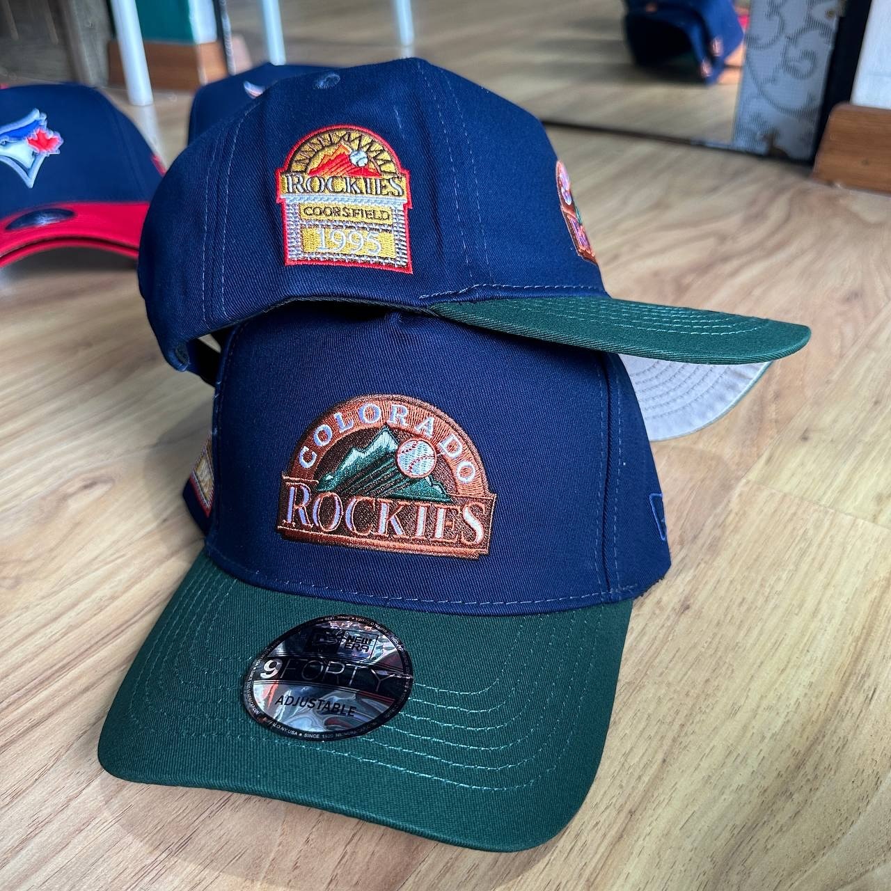 NEW ERA COLORADO ROCKIES COORS FIELD 1995 TWO TONE PRIME EDITION 59FIFTY FITTED HAT-Thesouthcaps