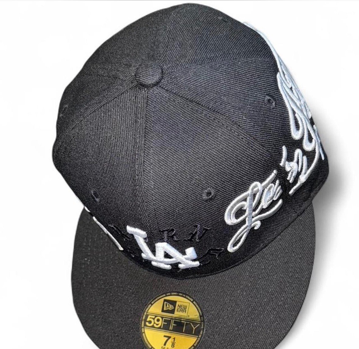 NEW ERA 59FIFTY MLB LOS ANGELES DODGERS BORN X RAISED EMBROIDERED CASUAL BASEBALL CAP THE SOUTH CAP