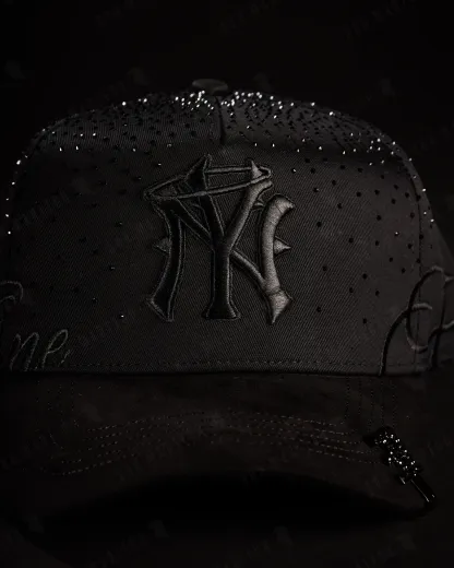 NEW ERA X DANDY HATS  "31 Forever" Total Black  UV FITTED CAP THE SOUTH CAP-Thesouthcaps