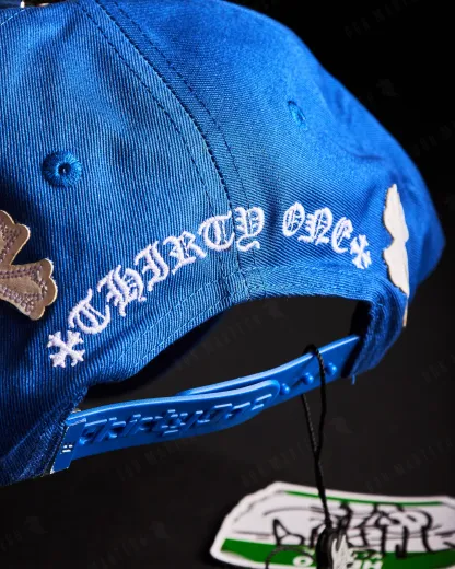 NEW ERA X DANDY HATS  “Blue Chrome LA”  UV FITTED CAP THE SOUTH CAP-Thesouthcaps