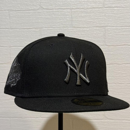 NEW ERA NEW YORK YANKEES WORLD SERIES 1999 LIQUID TITANIUM EDITION 9FORTY A FRAME SNAPBACK CAP-Thesouthcaps