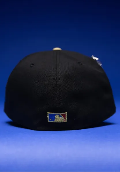 NEW ERA EXCLUSIVE 59FIFTY BLACK/NAVY ARIZONA DIAMONDBACKS W/ 1998 INAUGURAL SEASON SIDE PATCH THE SOUTH CAP