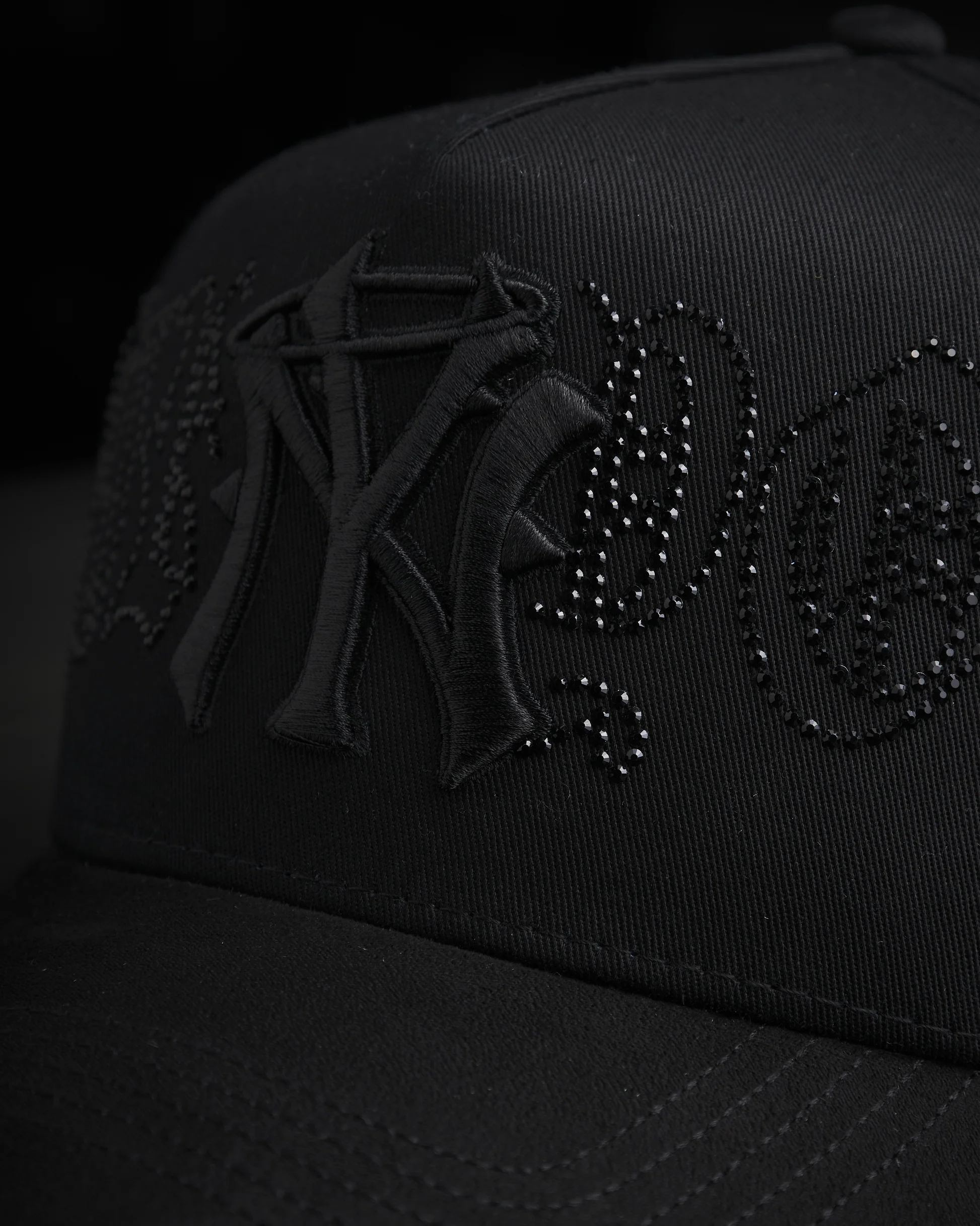 NEW ERA X DANDY HATS"NY Black Crystals" UV FITTED CAP THE SOUTH CAP-Thesouthcaps