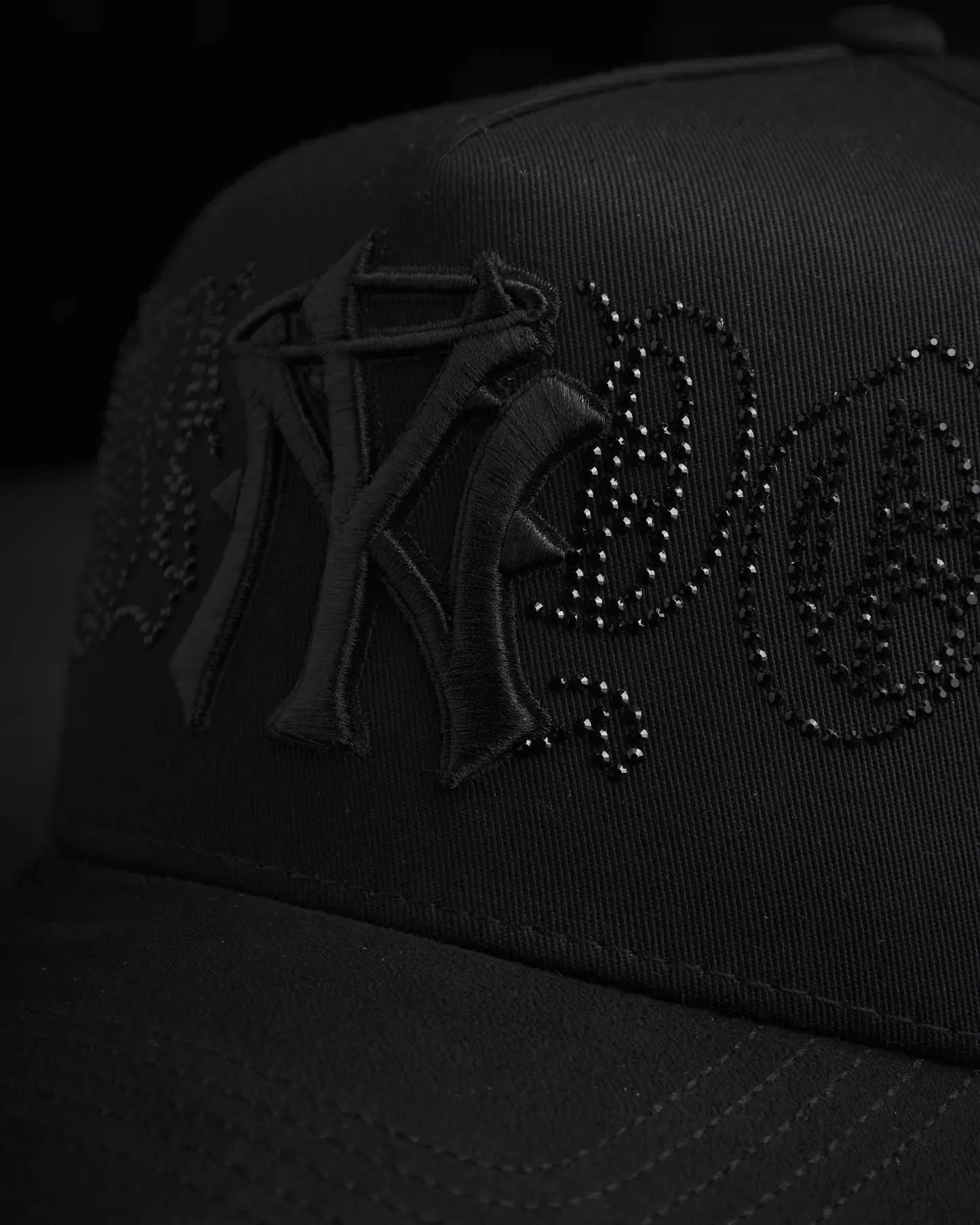 NEW ERA X DANDY HATS"NY Black Crystals" UV FITTED CAP THE SOUTH CAP-Thesouthcaps