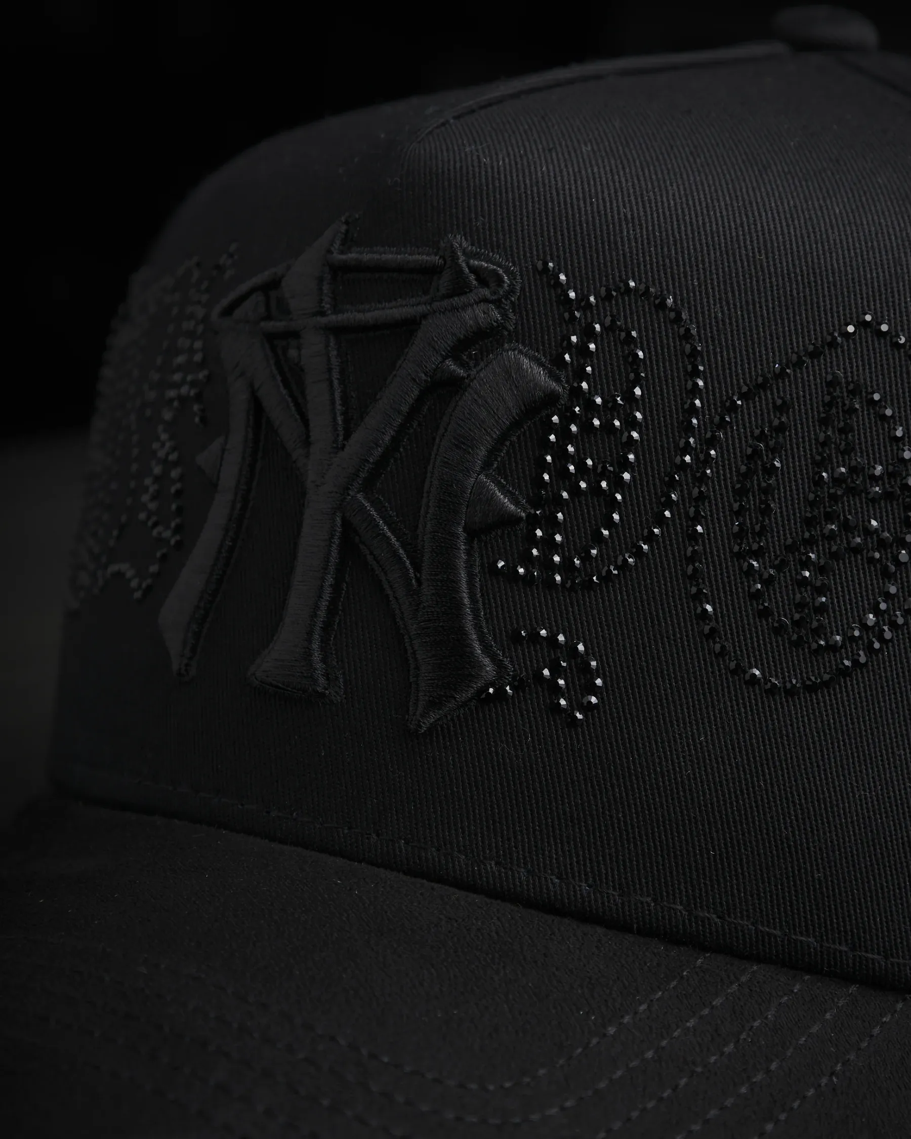 NEW ERA X DANDY HATS"NY Black Crystals" UV FITTED CAP THE SOUTH CAP-Thesouthcaps