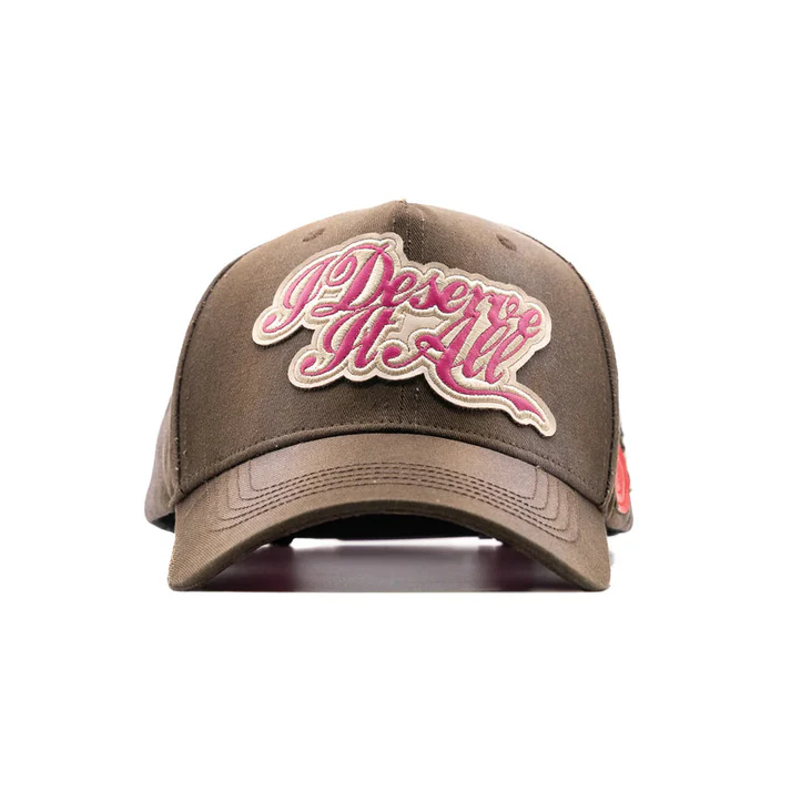 NEW ERA X DANDY HATS I DESERVE IT ALL — WHAT WOULD DANDY DO?  UV FITTED CAP THE SOUTH CAP-Thesouthcaps