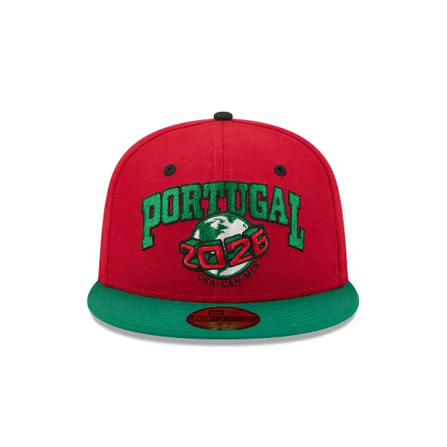 NEW ERA 2026 WORLD CUP PORTUGAL FOOTBALL 59FIFTY CLOSED