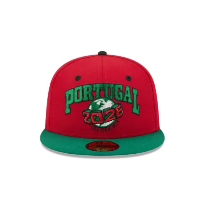 NEW ERA 2026 WORLD CUP PORTUGAL FOOTBALL 59FIFTY CLOSED