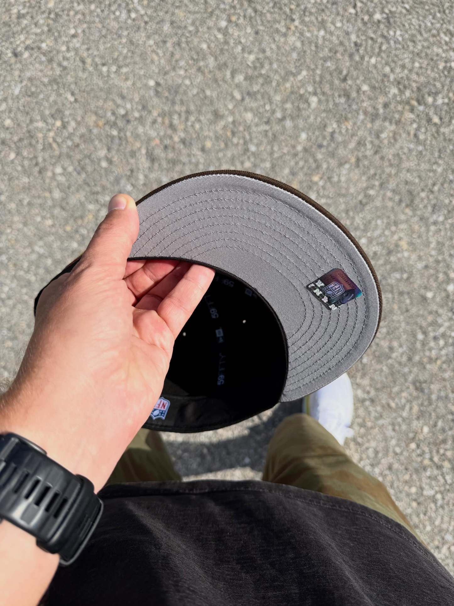 NEW ERA ATLANTA FALCONS 50TH ANNIVERSARY TWO TONE 59FIFTY FITTED HAT