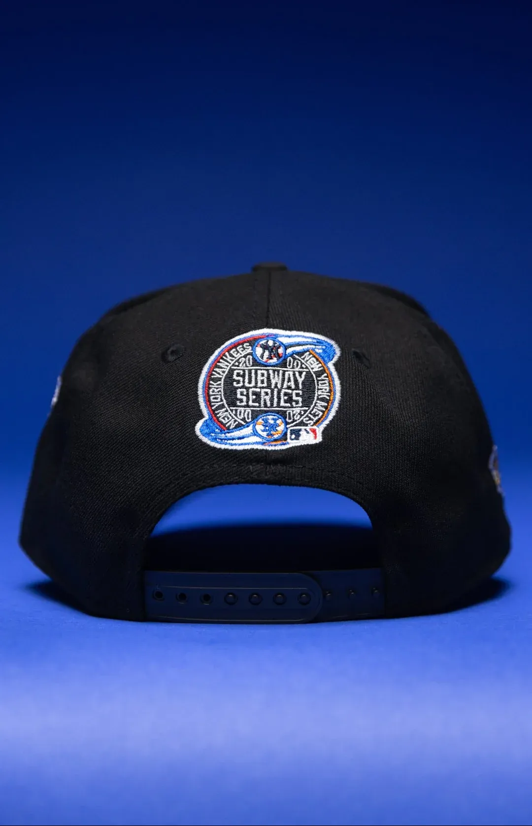 NEW ERA 9FIFTY A-FRAME BLACK NEW YORK YANKEES SNAPBACK W/ WORLD SERIES EMBROIDERY PATCHES THE SOUTH CAP