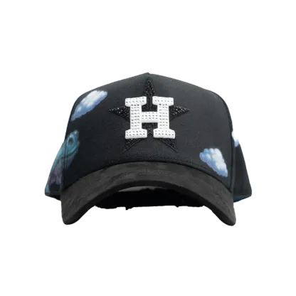 NEW ERA X DANDY HATS  DIAS NUBLADOS — DANDY HATS X SAD BOYZ 2.0  UV FITTED CAP THE SOUTH CAP-Thesouthcaps