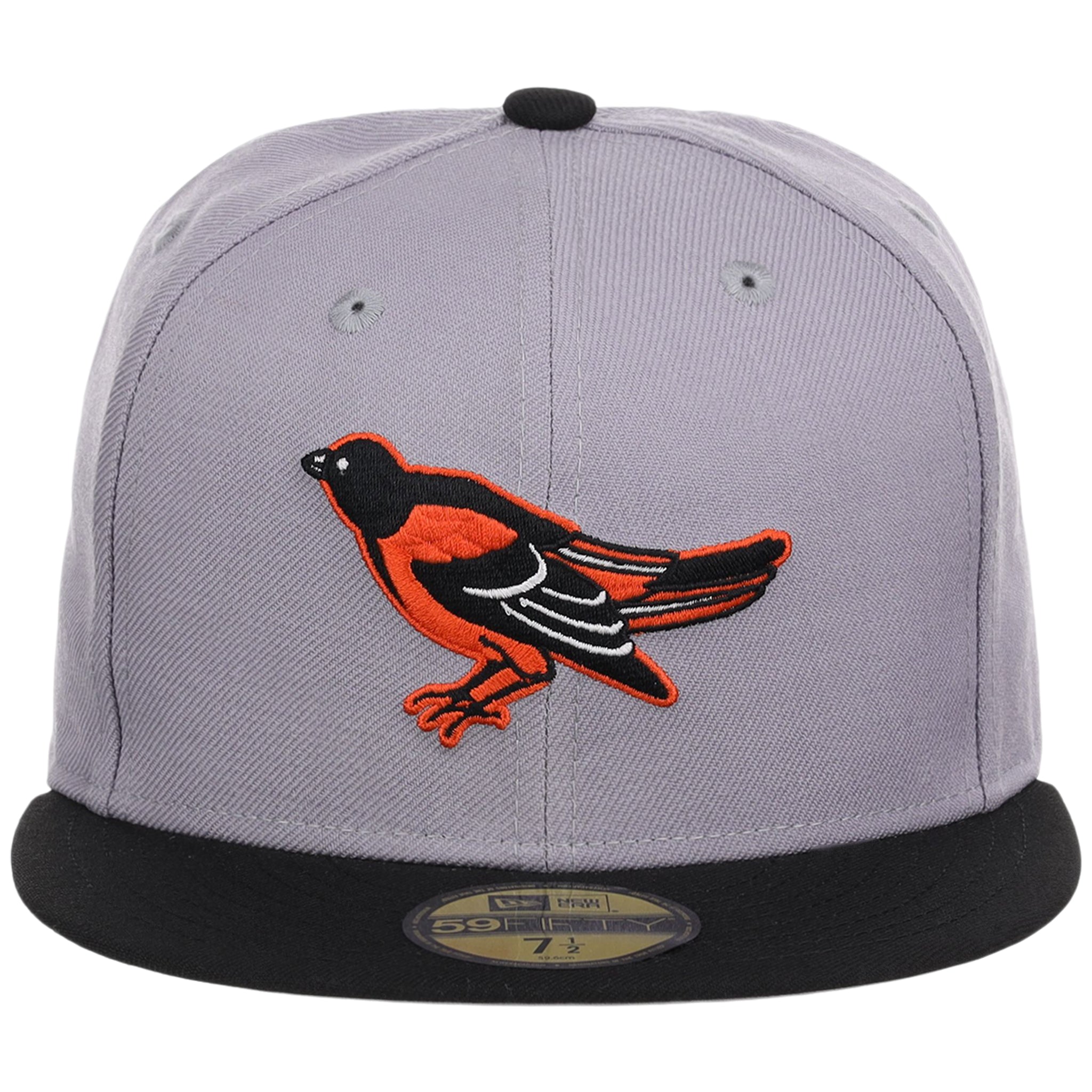 Baltimore Orioles MLB Retro Classic 59FIFTY Grey/Black-Thesouthcaps