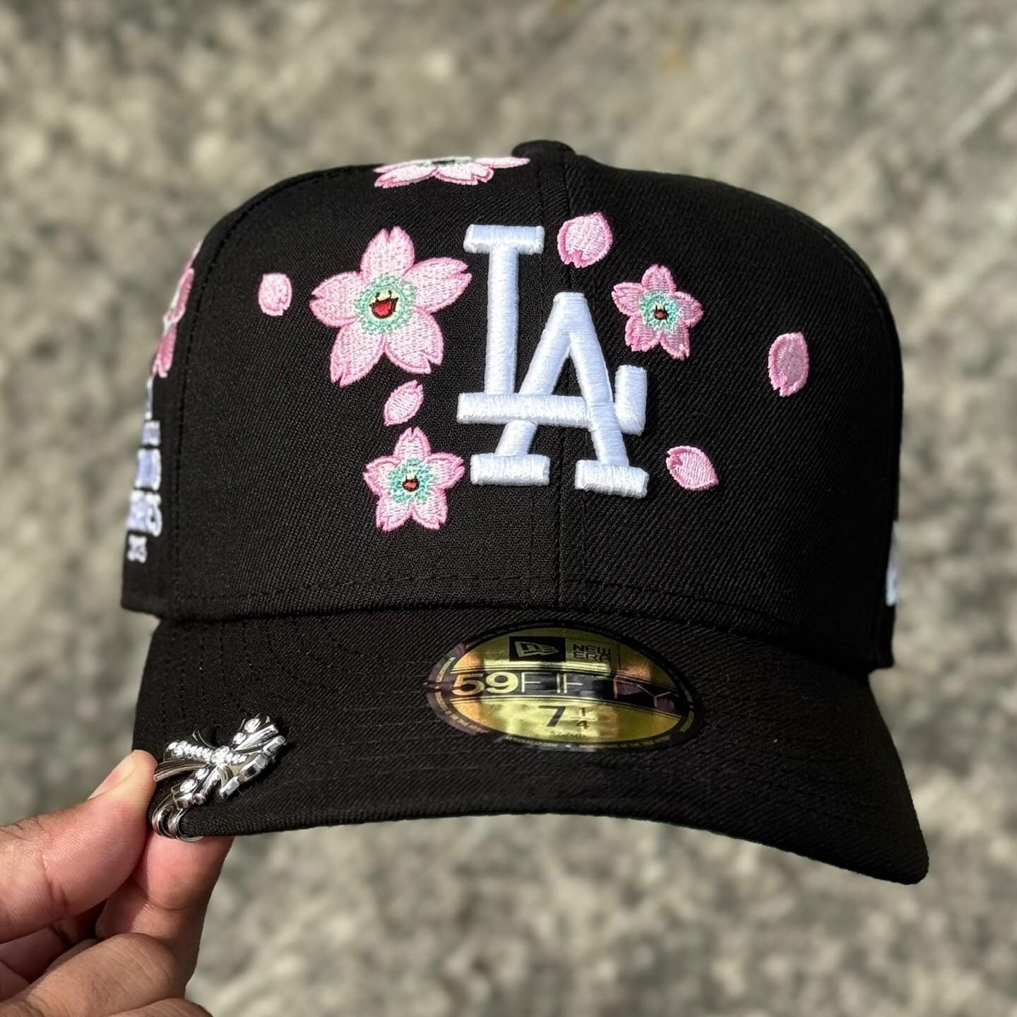 NEW ERA LOS ANGELES × TAKASHI MURAKAMI EMBROIDERED CASUAL BASEBALL CAP-Thesouthcaps