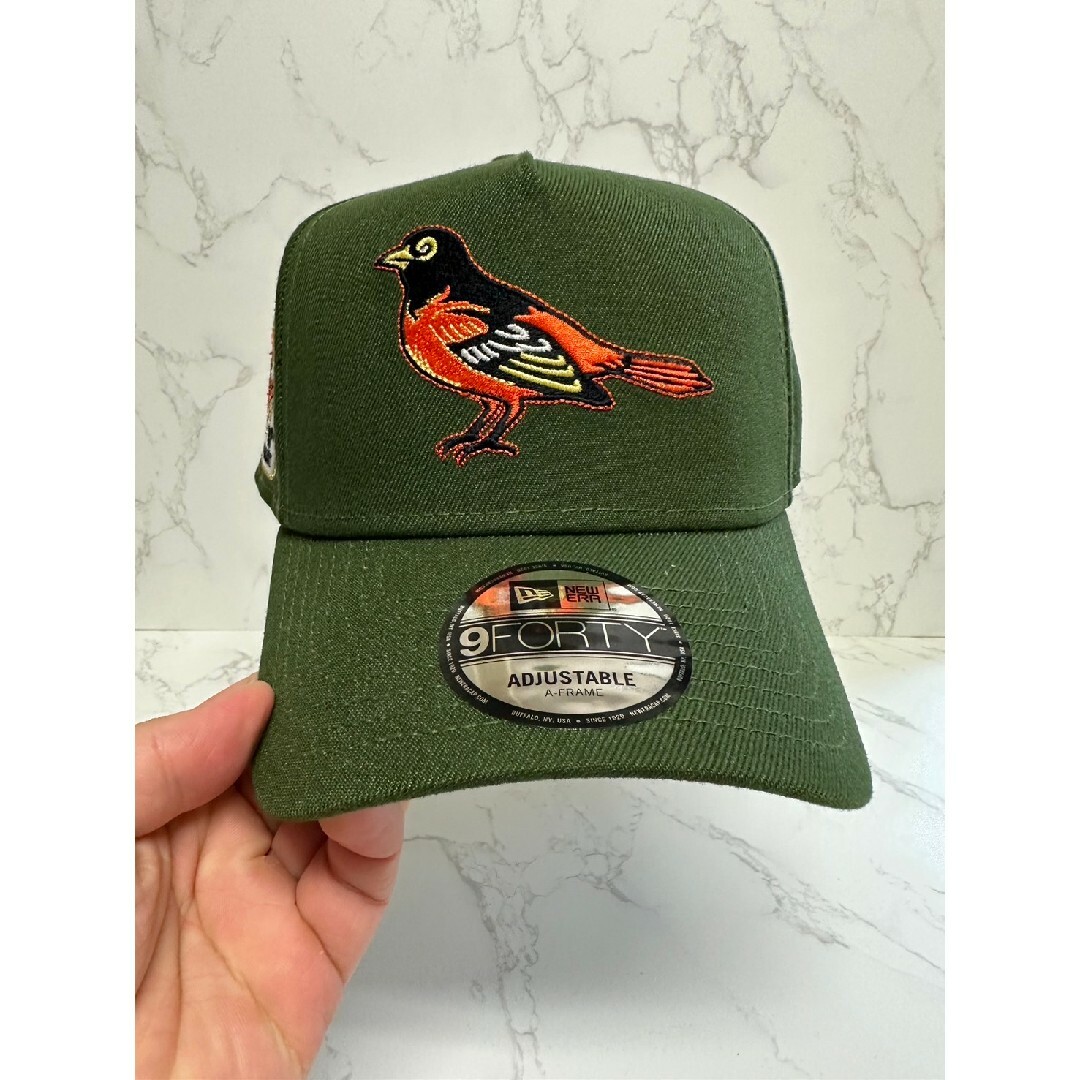 NEW ERA BALTIMORE ORIOLES 30TH ANNIVERSARY RIFLE PRIME EDITION 9FORTY A FRAME SNAPBACK HAT-Thesouthcaps