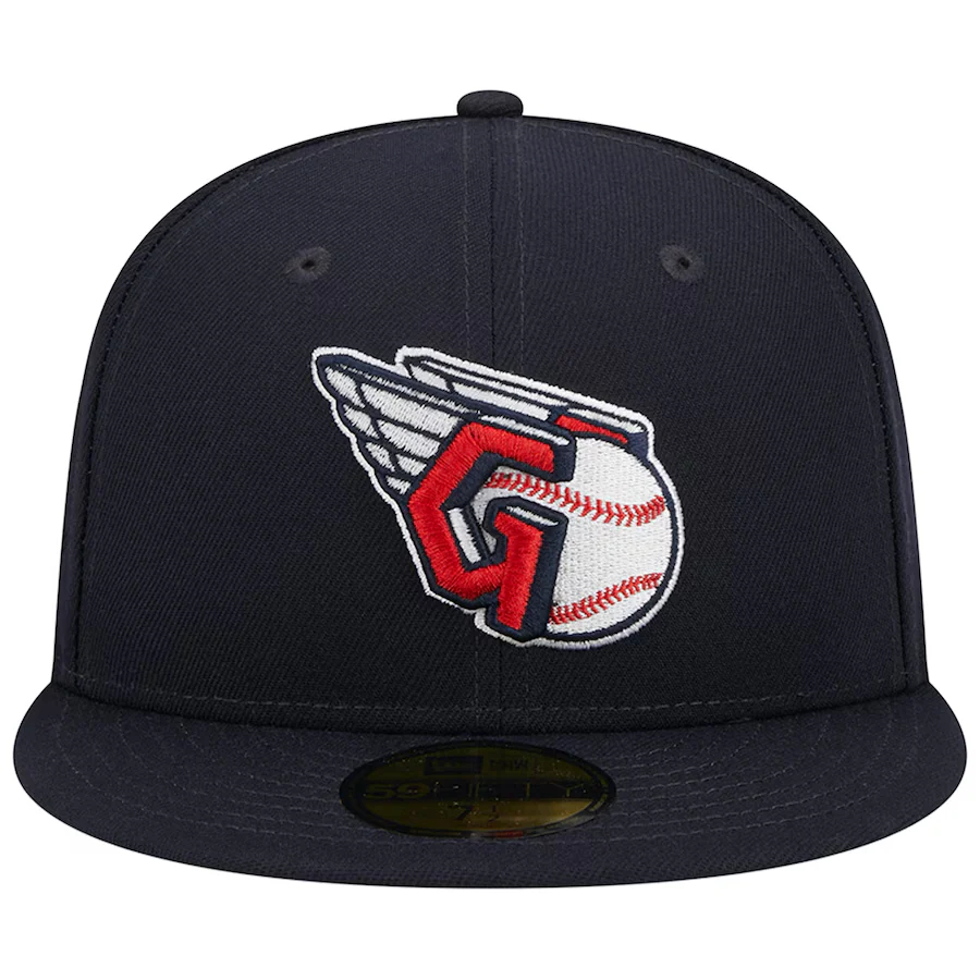 NEW ERA CLEVELAND GUARDIANS EVERGREEN BASIC 59FIFTY FITTED HAT-Thesouthcaps