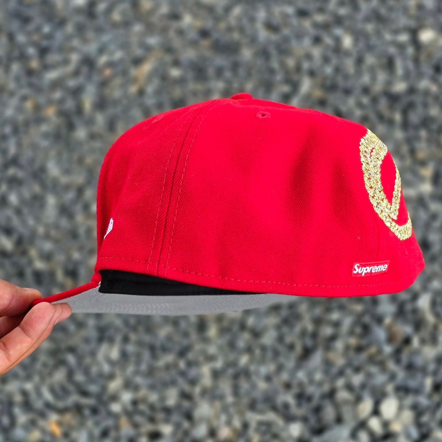 NEW ERA SUPREME JESUS PIECE S LOGO EMBROIDERED CASUAL BASEBALL CAP-Thesouthcaps