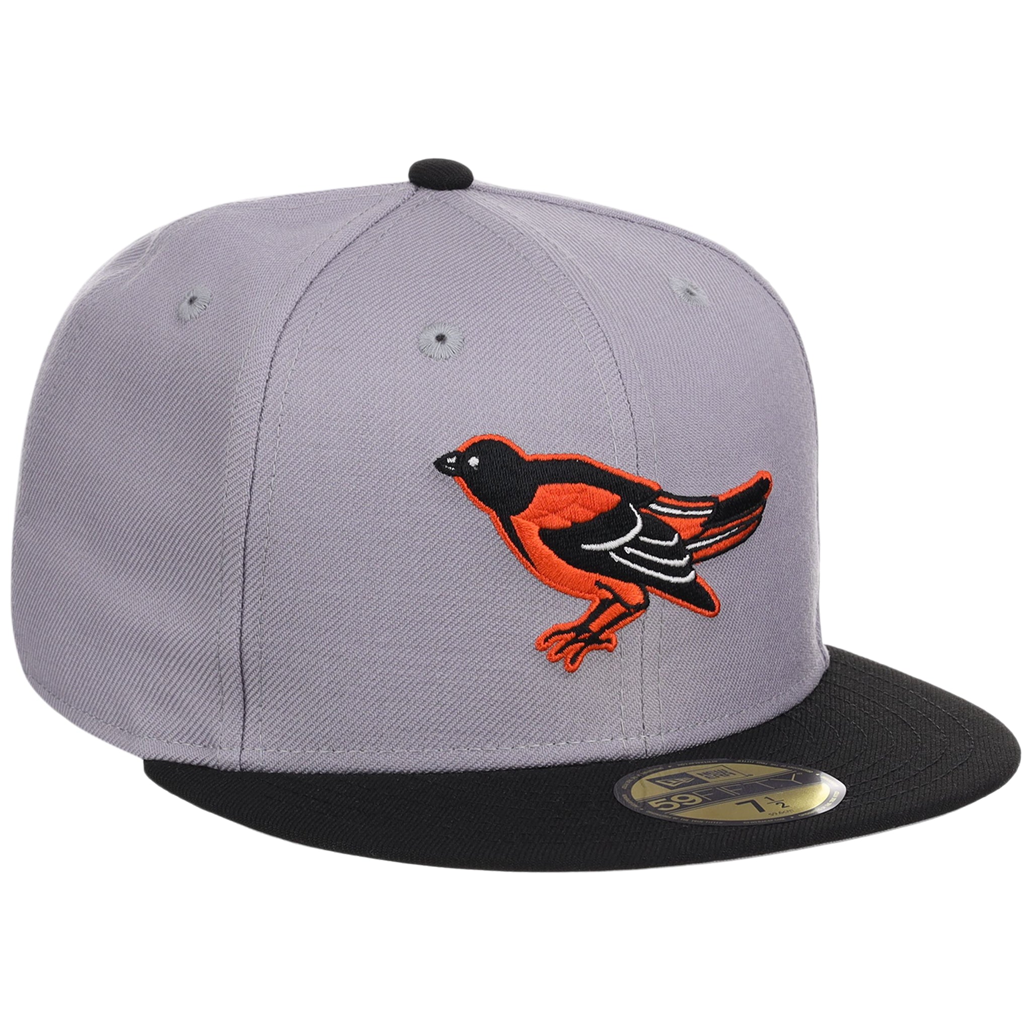 Baltimore Orioles MLB Retro Classic 59FIFTY Grey/Black-Thesouthcaps