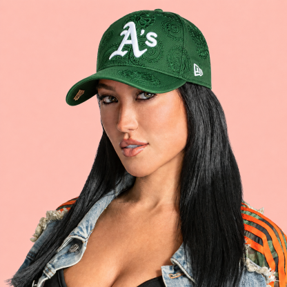NEW ERA MLB OAKLAND ATHLETICS BORN X RAISED  EMBROIDERED CASUAL BASEBALL CAP