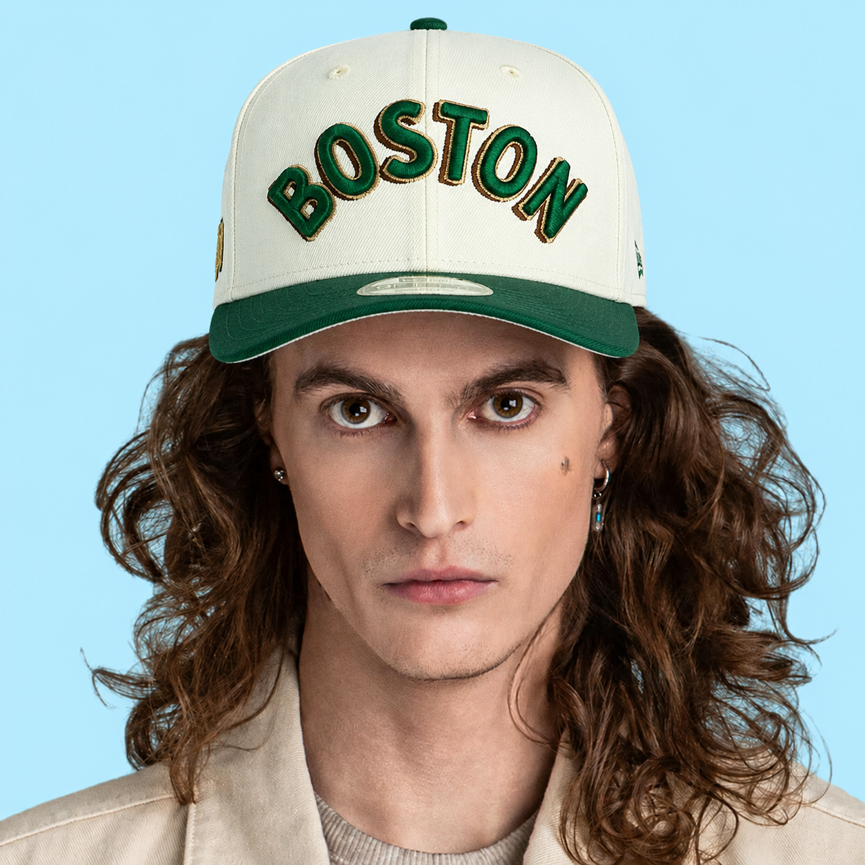 NEW ERA NBA BOSTON CELTICS 2023/24 CITY EDITION EMBROIDERED CASUAL BASEBALL CAP