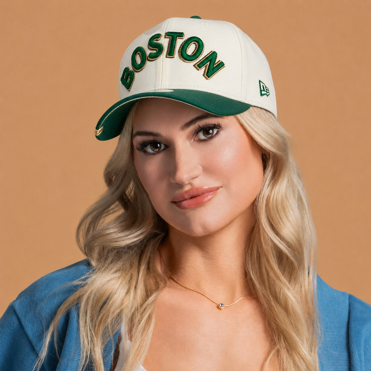 NEW ERA NBA BOSTON CELTICS 2023/24 CITY EDITION EMBROIDERED CASUAL BASEBALL CAP