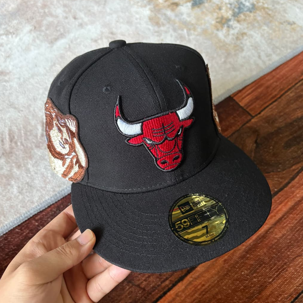NEW ERA JON STAN CHICAGO BULLS EMBROIDERED CASUAL BASEBALL CAP-Thesouthcaps