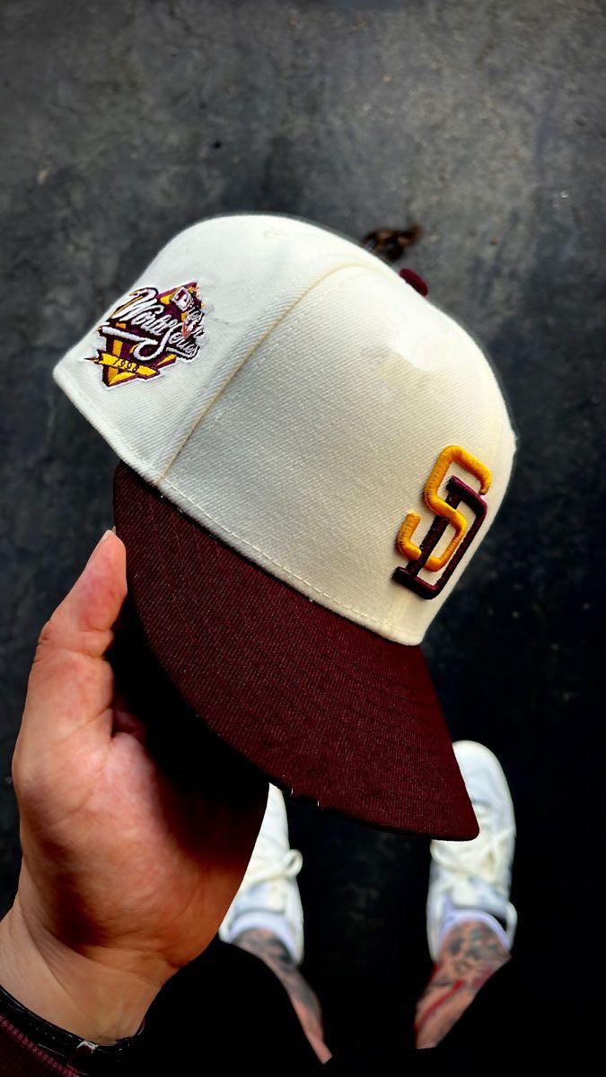 NEW ERA NEW SAN DIEGO PADRES ERA SD MLB ADJUSTABLE TRUCKER CAP UNISEX HAT-COLLECTION SERIES THE SOUTH CAP