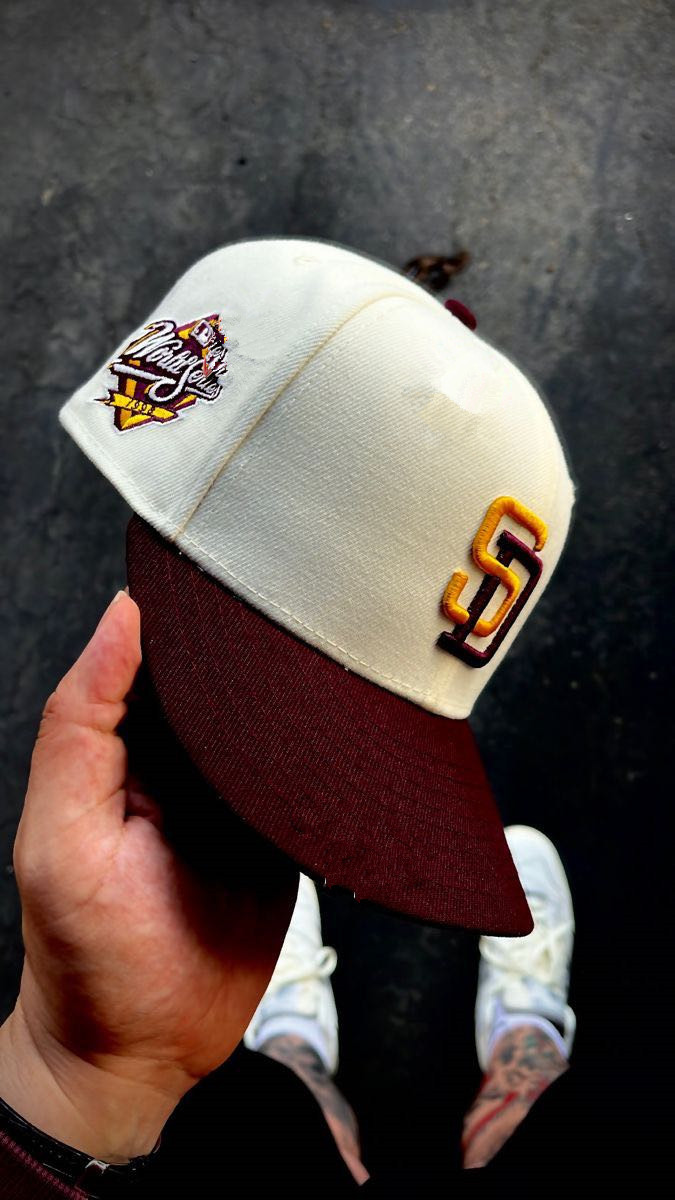 NEW ERA NEW SAN DIEGO PADRES ERA SD MLB ADJUSTABLE TRUCKER CAP UNISEX HAT-COLLECTION SERIES THE SOUTH CAP