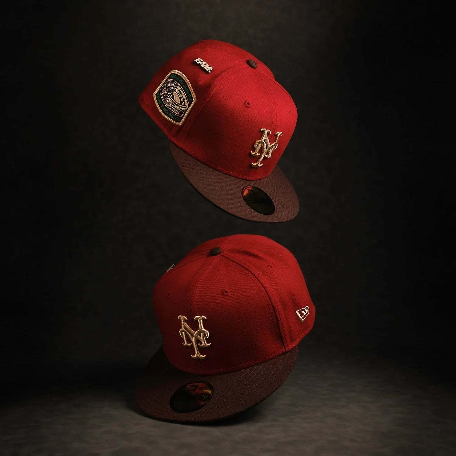 NEW YORK METS RED KELLY GREEN UV / NEW ERA 59FIFTY FITTED CAP THE SOUTH CAP-Thesouthcaps