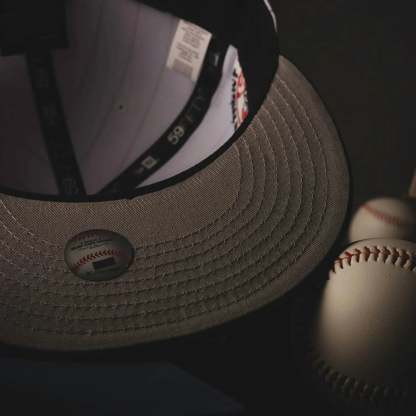 NEW ERA 59FIFTY MLB NEW YORK YANKEES TWENTY SEVEN TITLES TWO TONE / GREY UV FITTED CAP THE SOUTH CAP