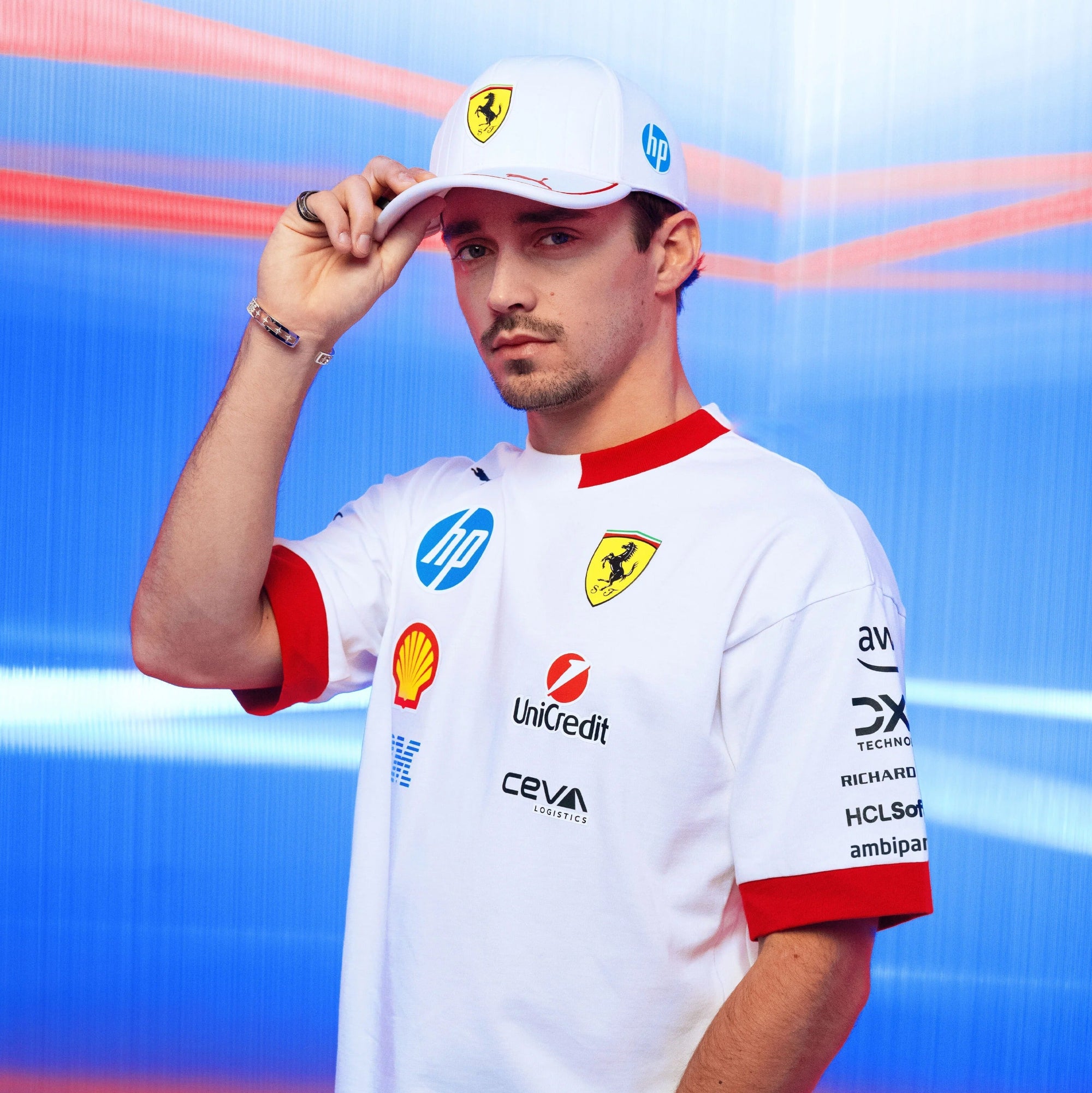 FORMULA1 CHARLES LECLERC - SCUDERIA FERRARI MIAMI EDITION CAP