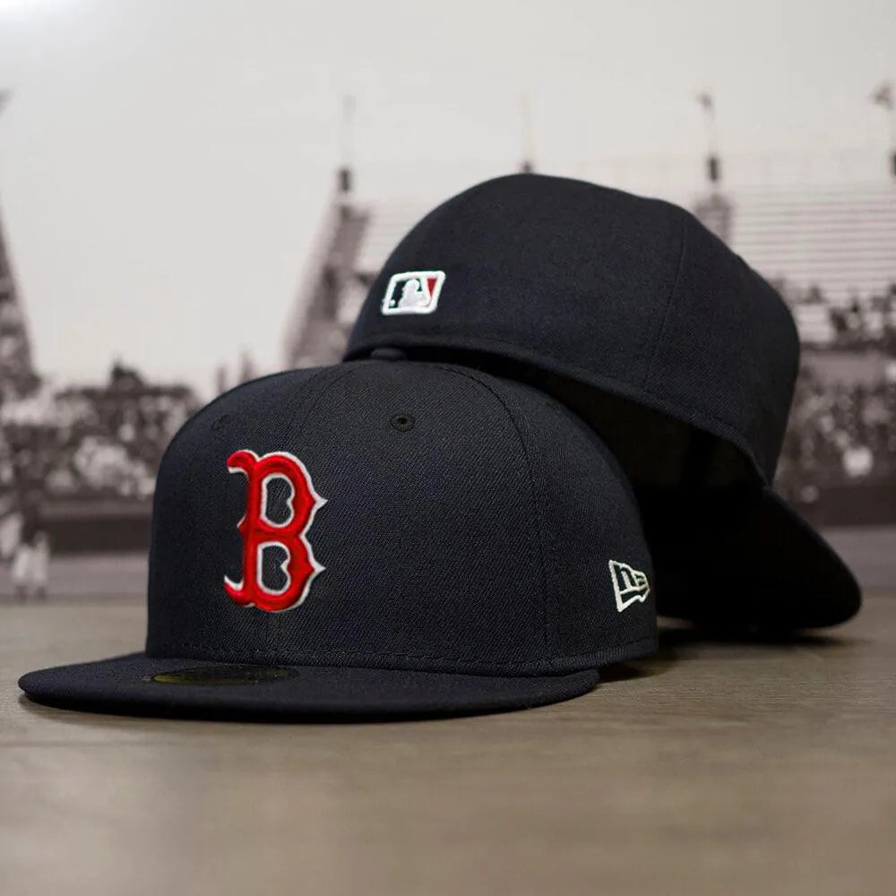 NEW ERA 59FIFTY MLB AUTHENTIC BOSTON RED SOX TEAM FITTED CAP THE SOUTH CAP-Thesouthcaps